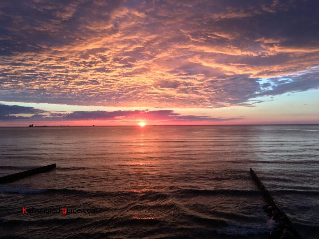 море Зеленоградска фото