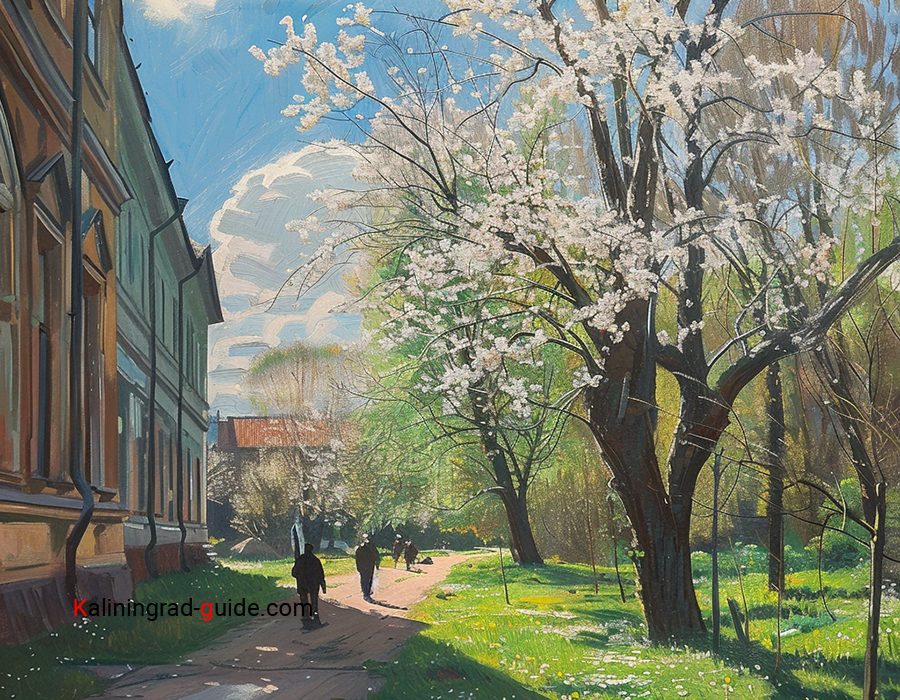 Калининград весной